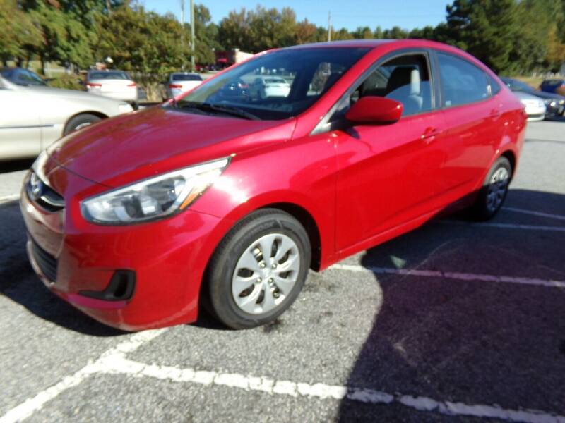 2016 Hyundai Accent for sale at Creech Auto Sales in Garner NC