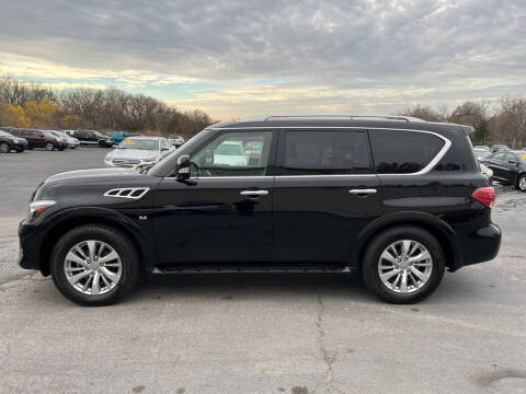 2017 Infiniti QX80 for sale at CARS PLUS CREDIT in Independence MO