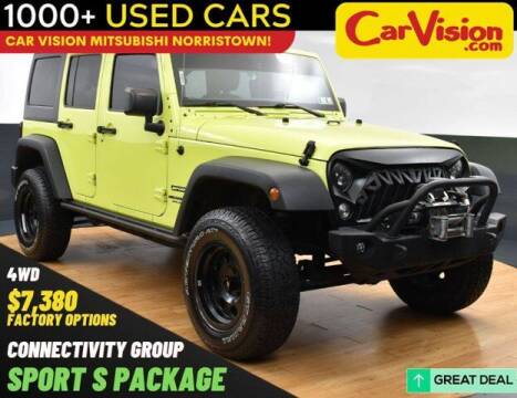 2016 Jeep Wrangler Unlimited for sale at Car Vision Mitsubishi Norristown in Norristown PA