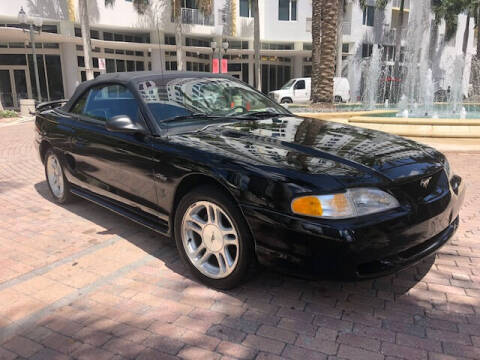 1998 Ford Mustang for sale at Florida Cool Cars in Fort Lauderdale FL