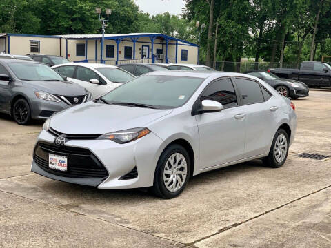 2017 Toyota Corolla for sale at HOUSTON CAR SALES INC in Houston TX
