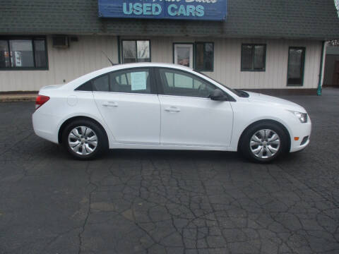 2012 Chevrolet Cruze for sale at SHULTS AUTO SALES INC. in Crystal Lake IL