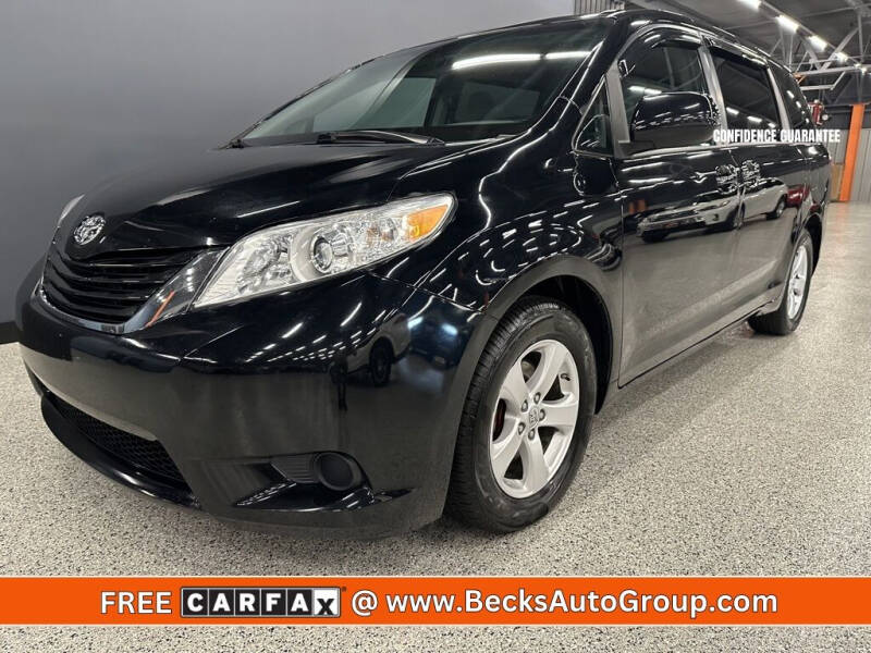 2017 Toyota Sienna for sale at Becks Auto Group in Mason OH
