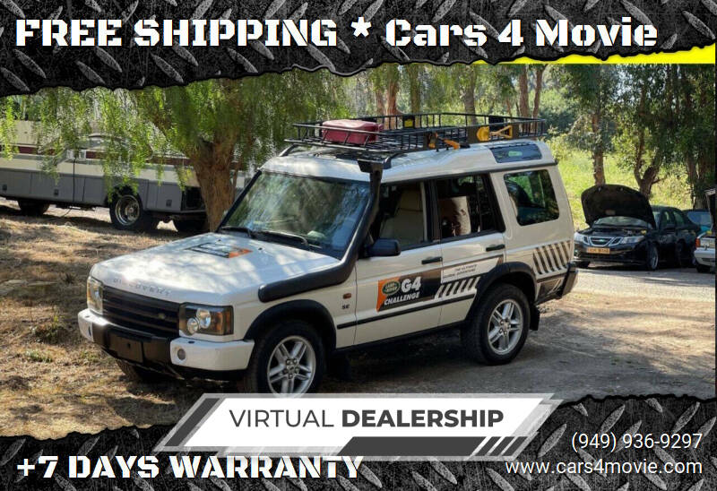 2003 Land Rover Discovery for sale at FREE SHIPPING * Cars 4 Movie in Brea CA