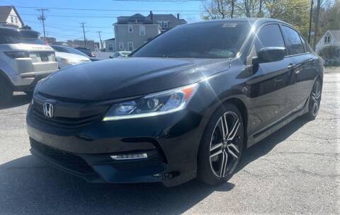 2016 Honda Accord for sale at Top Line Import in Haverhill MA