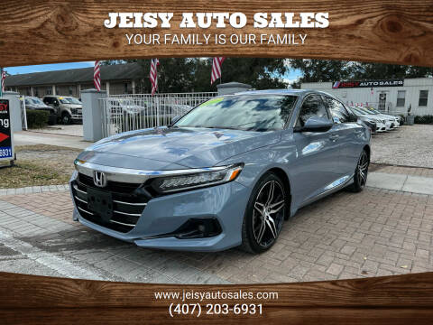 2021 Honda Accord for sale at JEISY AUTO SALES in Orlando FL
