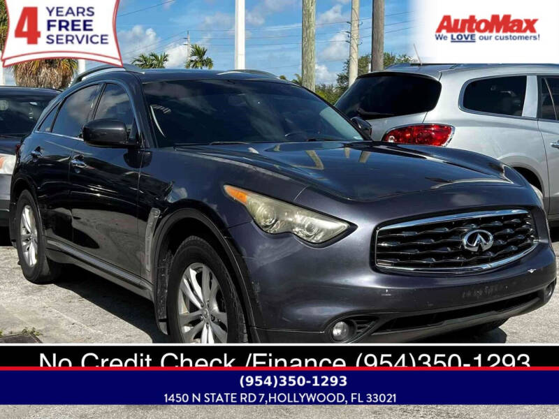 2010 Infiniti FX35 for sale at Auto Max in Hollywood FL