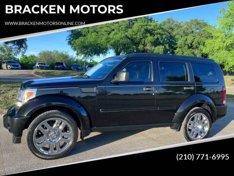 2008 Dodge Nitro for sale at BRACKEN MOTORS in San Antonio TX