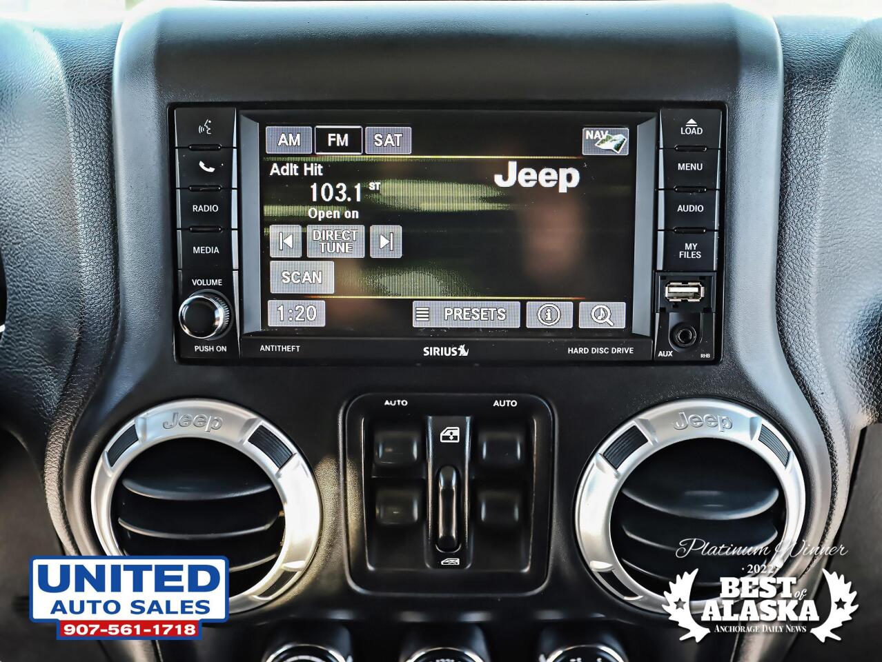 2015 Jeep Wrangler Unlimited Unlimited Sahara Sport Utility 4D 16