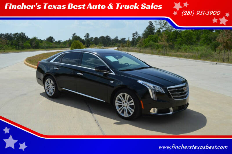 2019 Cadillac XTS for sale at Fincher's Texas Best Auto & Truck Sales in Tomball TX