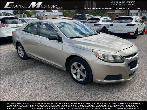 2014 Chevrolet Malibu for sale at Empire Motors LTD in Cleveland OH