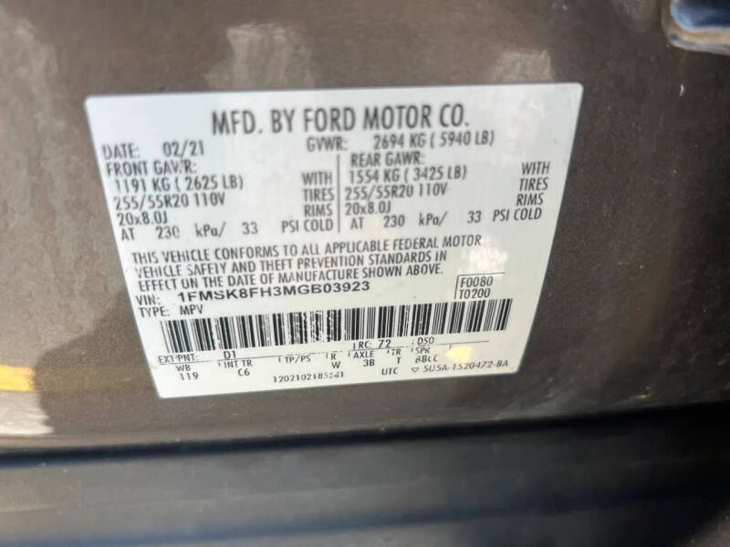 2021 Ford Explorer Limited