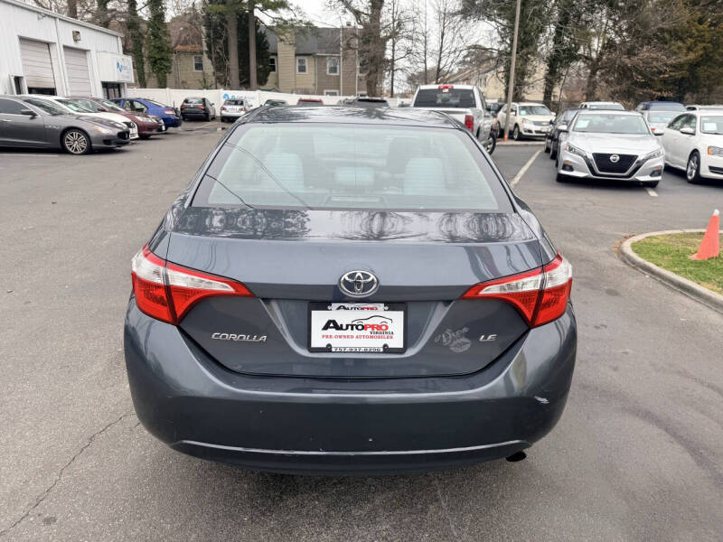 2016 Toyota Corolla LE