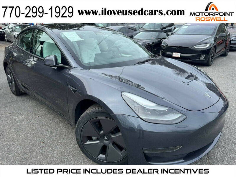 2023 Tesla Model 3 for sale at Motorpoint Roswell in Roswell GA