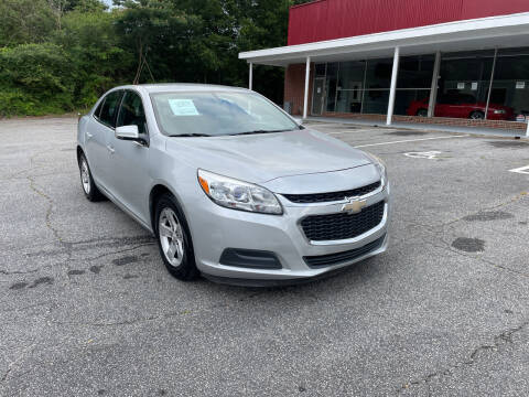 2016 Chevrolet Malibu Limited for sale at Certified Motors LLC in Mableton GA