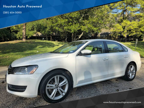 2014 Volkswagen Passat for sale at Houston Auto Preowned in Houston TX