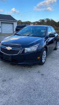 2014 Chevrolet Cruze for sale at Falmouth Auto Center in East Falmouth MA