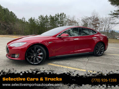 2014 Tesla Model S for sale at Selective Cars & Trucks in Woodstock GA