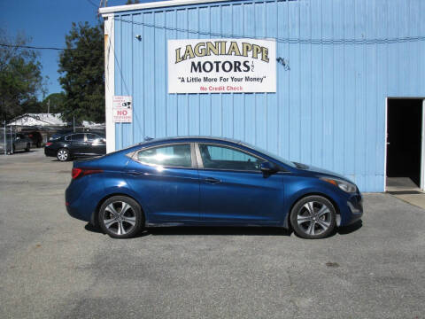 2014 Hyundai Elantra for sale at Lagniappe Motors Of New Iberia, Inc. in New Iberia LA