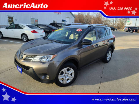 2013 Toyota RAV4 for sale at AmericAuto in Des Moines IA