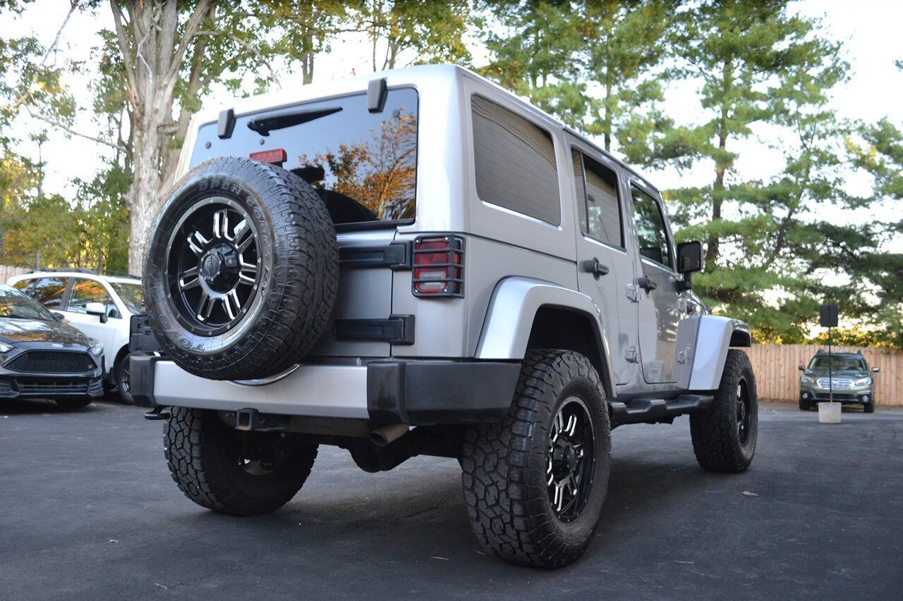 2014 Jeep Wrangler Unlimited for sale at Knox Max Motors LLC in Knoxville, TN