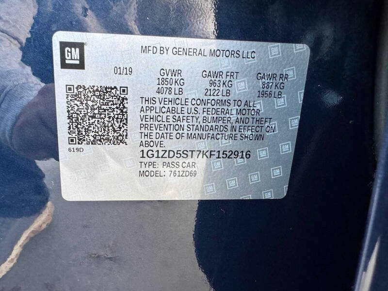 2019 Chevrolet Malibu LT