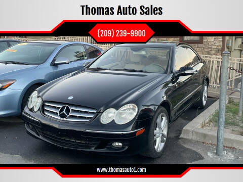 2009 Mercedes-Benz CLK for sale at Thomas Auto Sales in Manteca CA