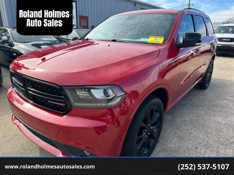 2017 Dodge Durango for sale at Roland Holmes Auto Sales in Roanoke Rapids NC