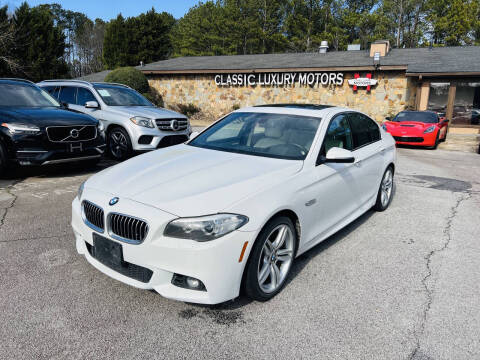 2014 BMW 5 Series for sale at Classic Luxury Motors in Buford GA