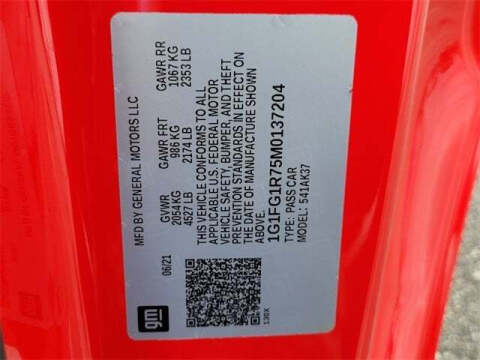 2021 Chevrolet Camaro SS