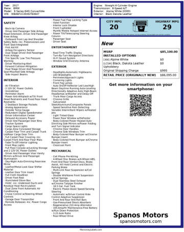 2017 BMW 6 Series 640i