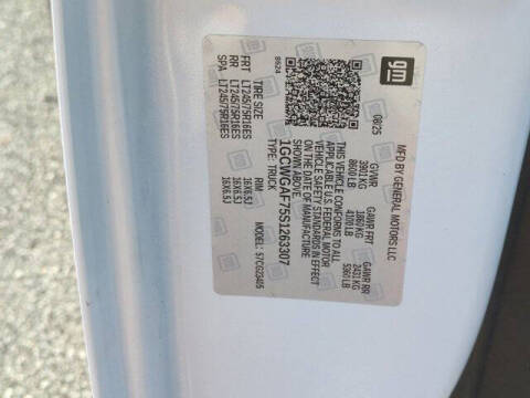 2025 Chevrolet Express 2500