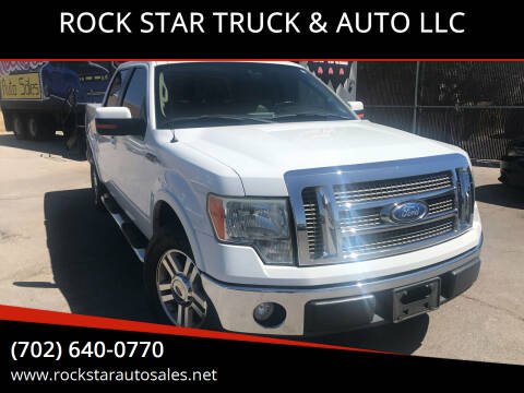 2009 Ford F-150 for sale at ROCK STAR TRUCK & AUTO LLC in Las Vegas NV