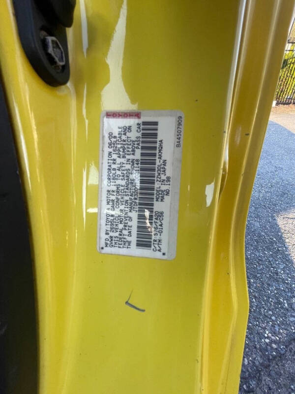 2000 Toyota MR2 Spyder