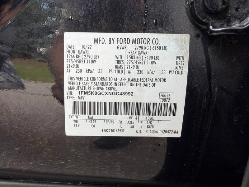 2022 Ford Explorer ST