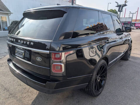 2018 Land Rover Range Rover HSE