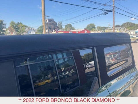 2022 Ford Bronco Black Diamond