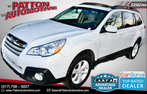 2013 Subaru Outback for sale at Patton Automotive in Sheridan IN