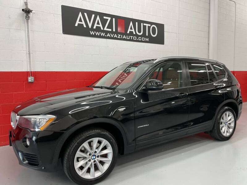 2016 BMW X3 for sale at AVAZI AUTO GROUP LLC in Gaithersburg MD