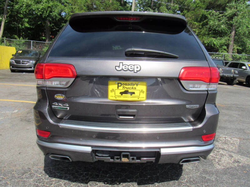 2018 Jeep Grand Cherokee Summit