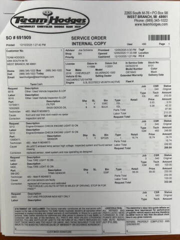 2018 Chevrolet Silverado 1500