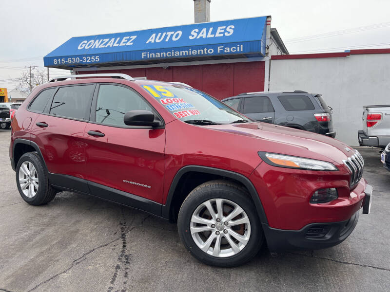 2015 Jeep Cherokee for sale at Gonzalez Auto Sales in Joliet IL