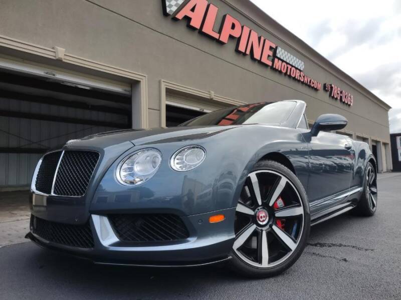 2014 Bentley Continental for sale at Alpine Motors Certified Pre-Owned in Wantagh NY