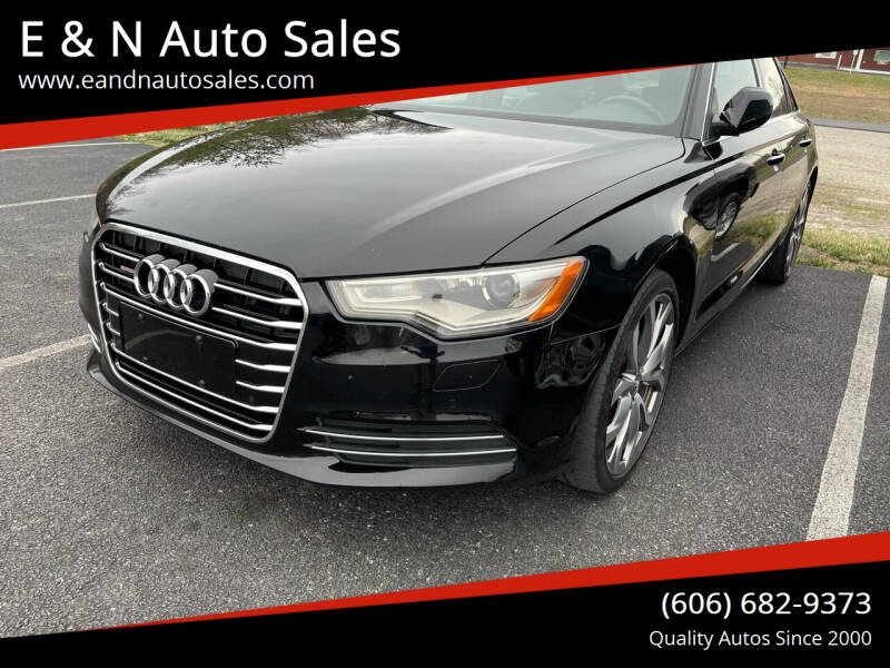 2013 Audi A6 for sale at E & N Auto Sales in London KY