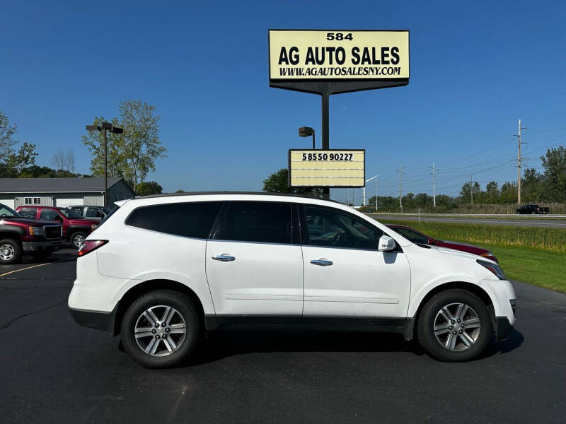 2017 Chevrolet Traverse for sale at AG Auto Sales in Ontario NY