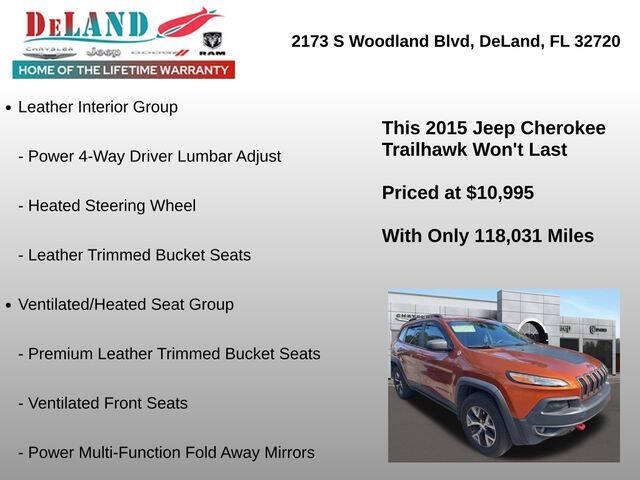 2015 Jeep Cherokee Trailhawk