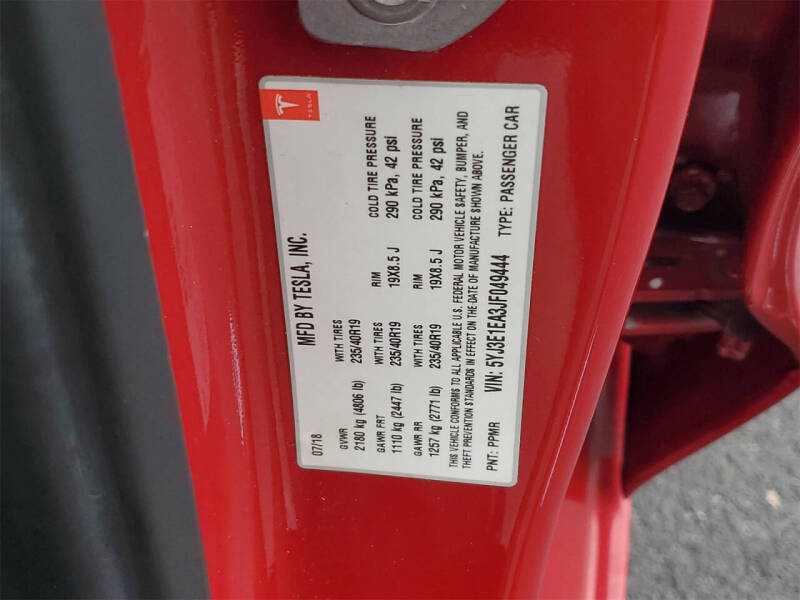 2018 Tesla Model 3 Long Range