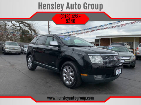 2007 Lincoln MKX for sale at Hensley Auto Group in Middletown OH