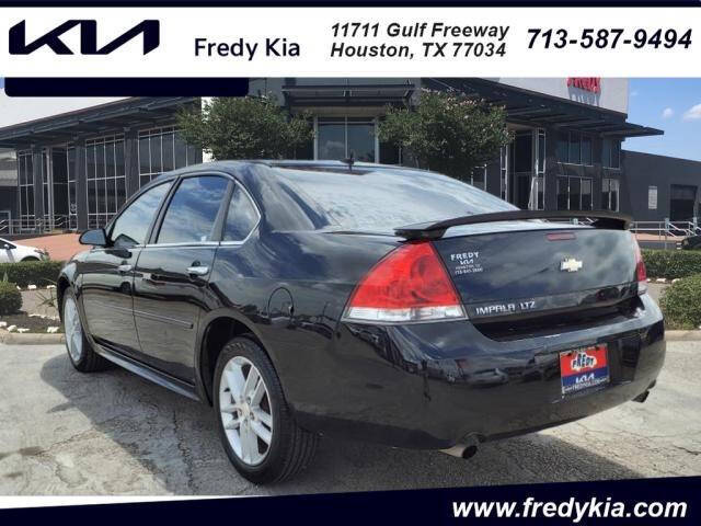 Used 2013 Chevrolet Impala LTZ with VIN 2G1WC5E3XD1199725 for sale in Houston, TX