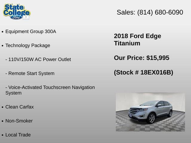 2018 Ford Edge Titanium